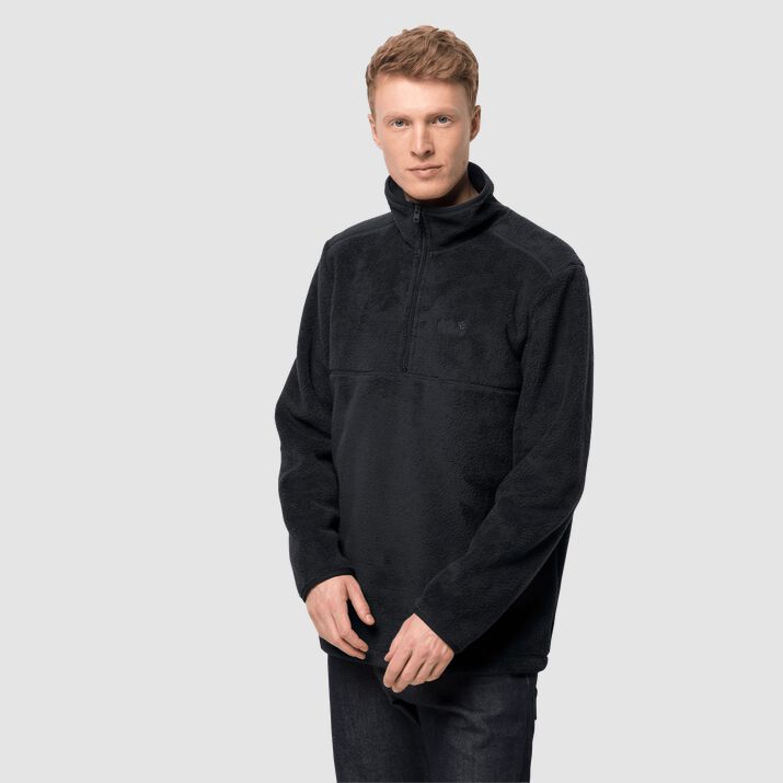Jack Wolfskin Sale Jack Wolfskin Mens Chilly Walk Fleece Jumper Black